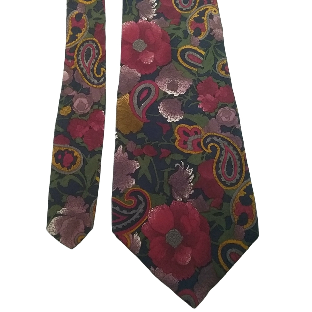 Robinson's Necktie Men's Private Stock Floral Silk
